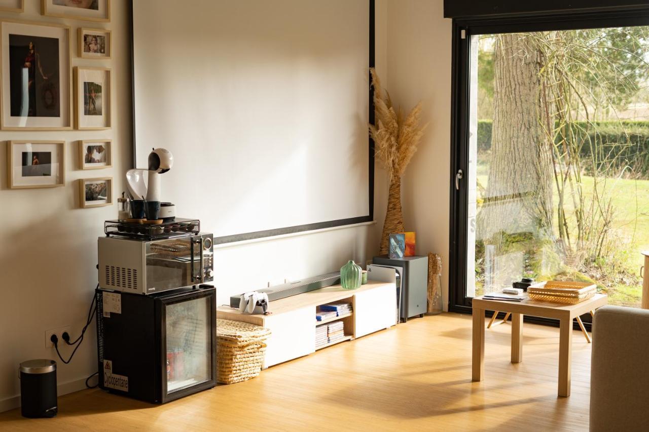 Capsule Nature & Photos - Jacuzzi - Netflix & Home Cinema - Ps5 & Jeu Thun-Saint-Martin Exterior foto